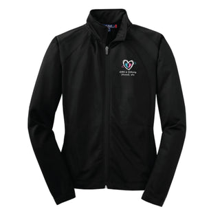 Embroidered Fleece Jacket