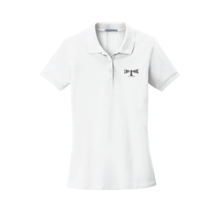 Women's Embroidered Cotton Polo - Lighthouse Visuals