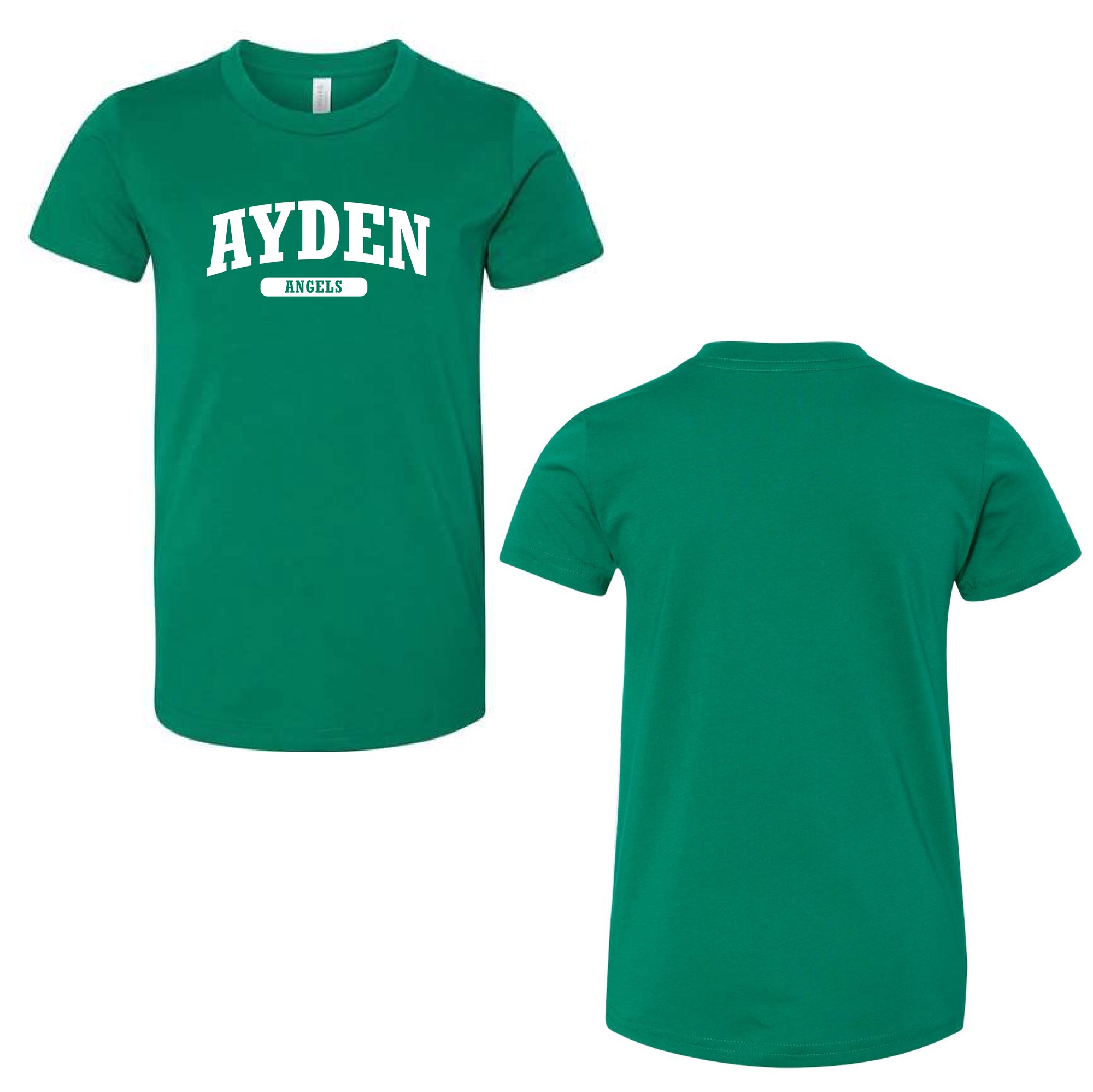Ayden Angels Short Sleeve Shirt - Ayden Elementary