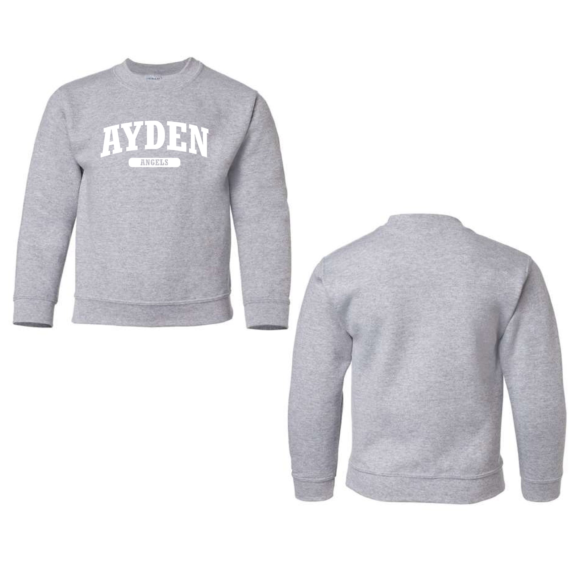 Ayden Angels Crewneck Sweatshirt - Ayden Elementary