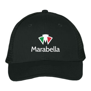 Marabella Black Mesh Back Cap