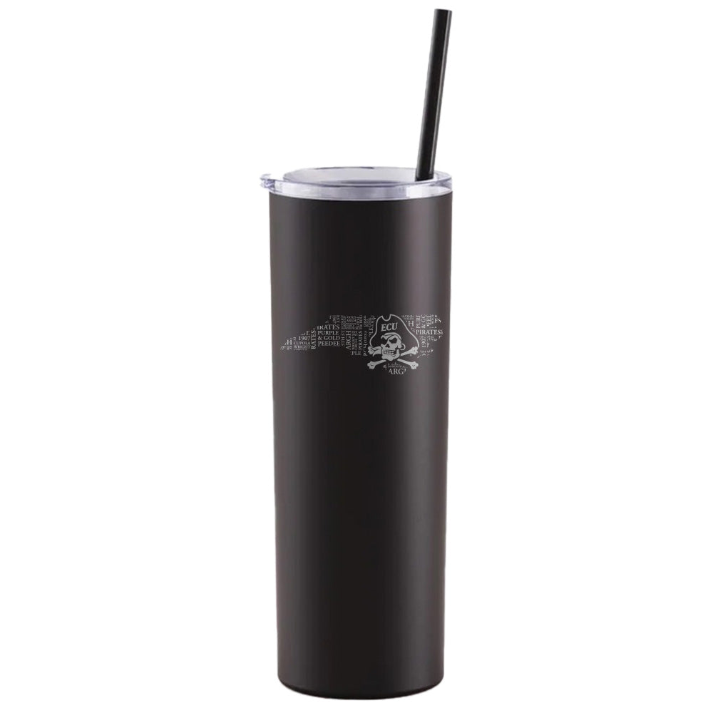 ECU® Athletics Skinny Tumbler