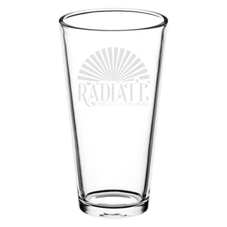 Engraved Logo Glass