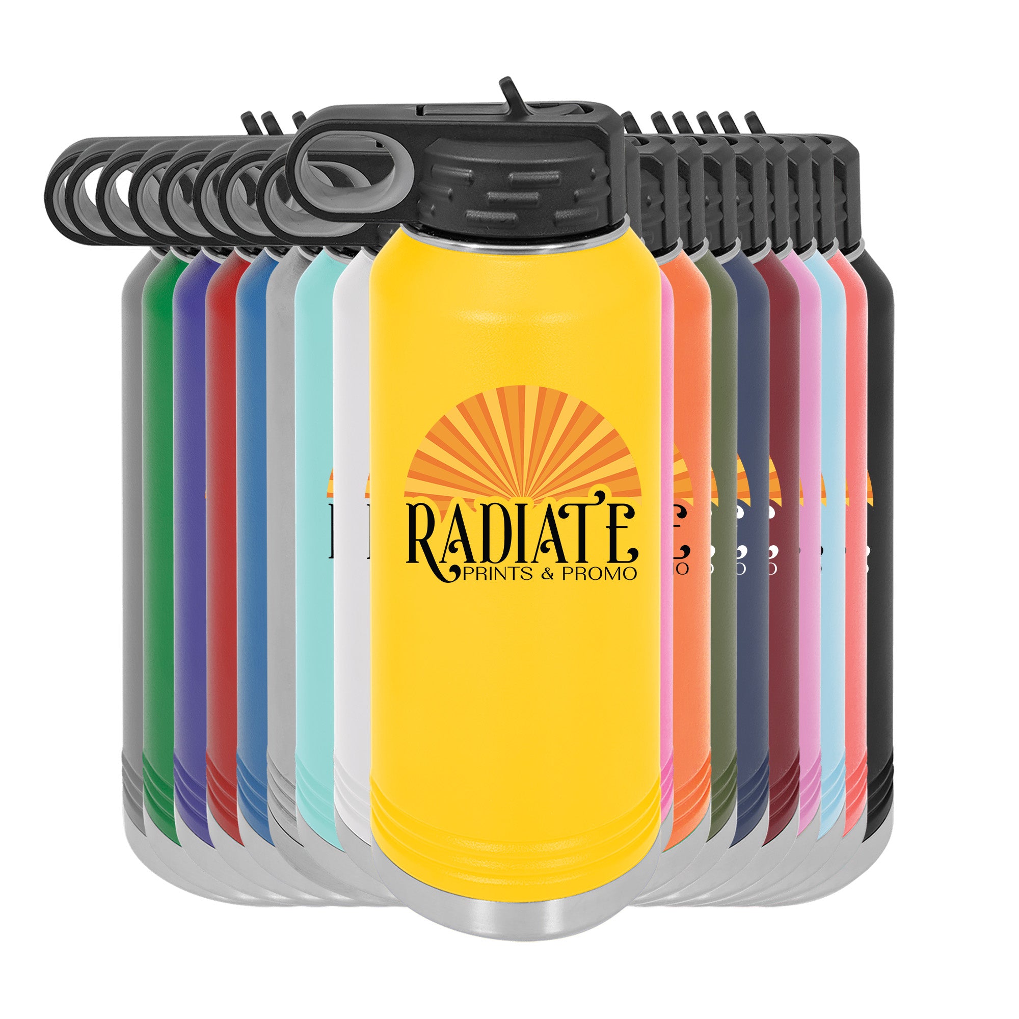 Printed Logo Insulated Water Bottle