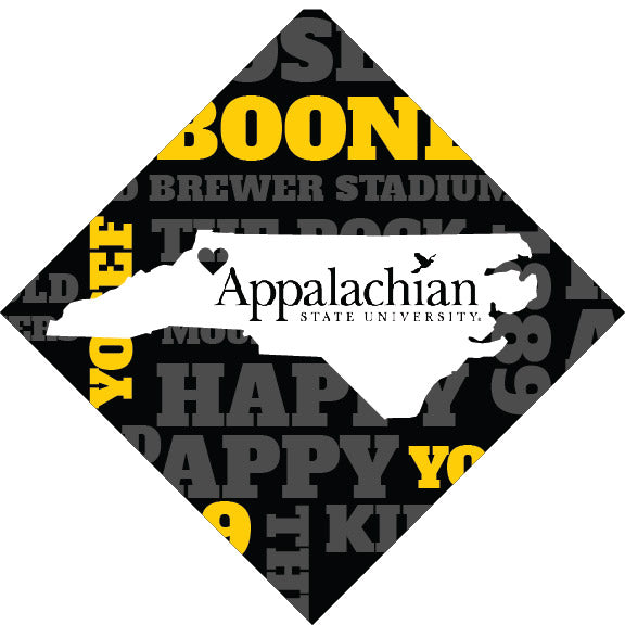 Appalachian State Graduation Cap Topper
