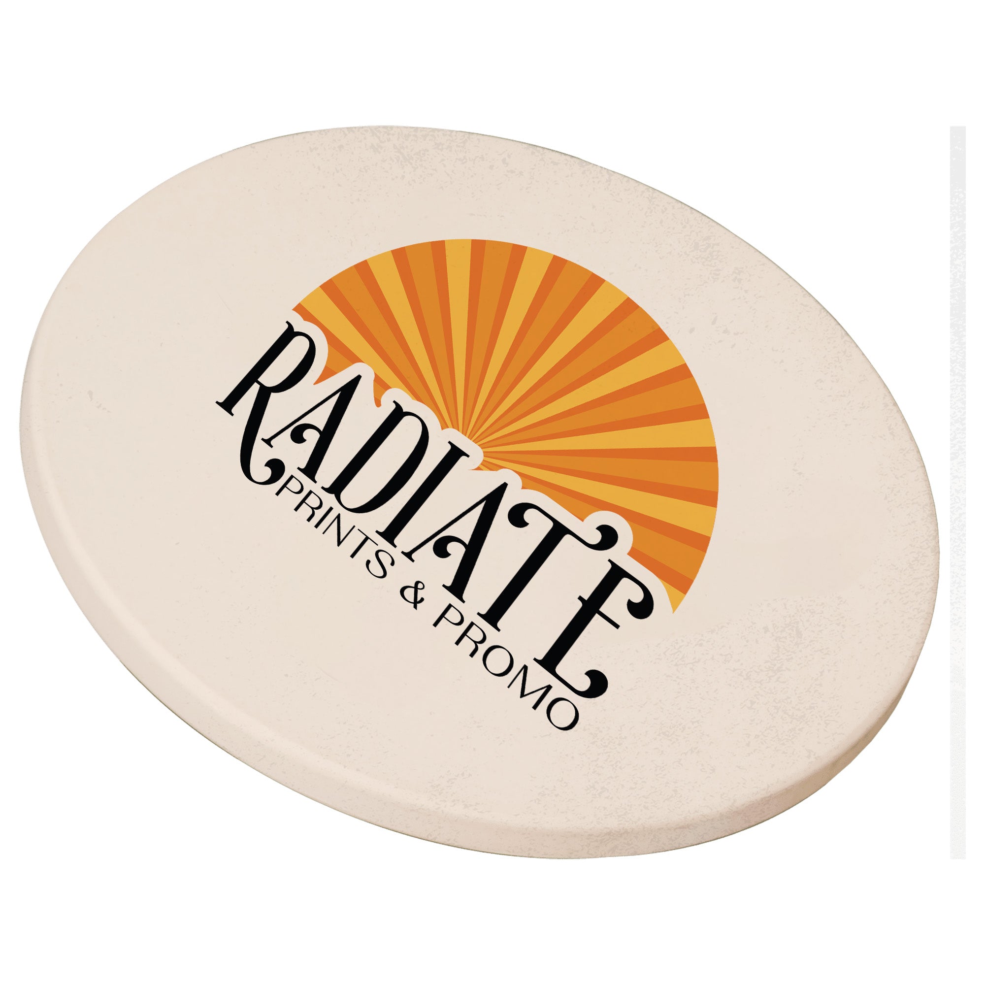 Logo Coaster in Sandstone
