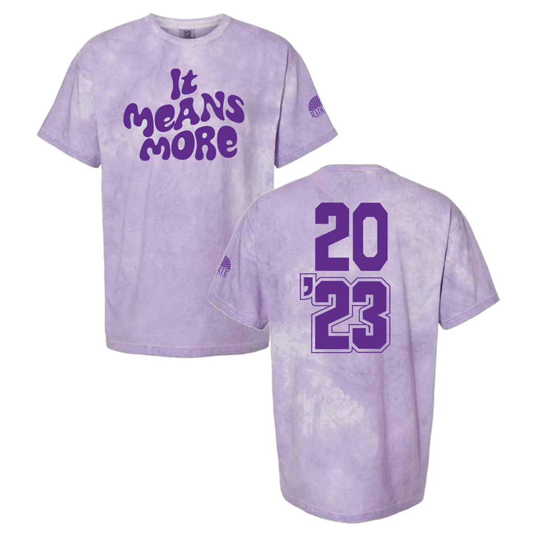 It Means More Tie-Dye T-Shirt