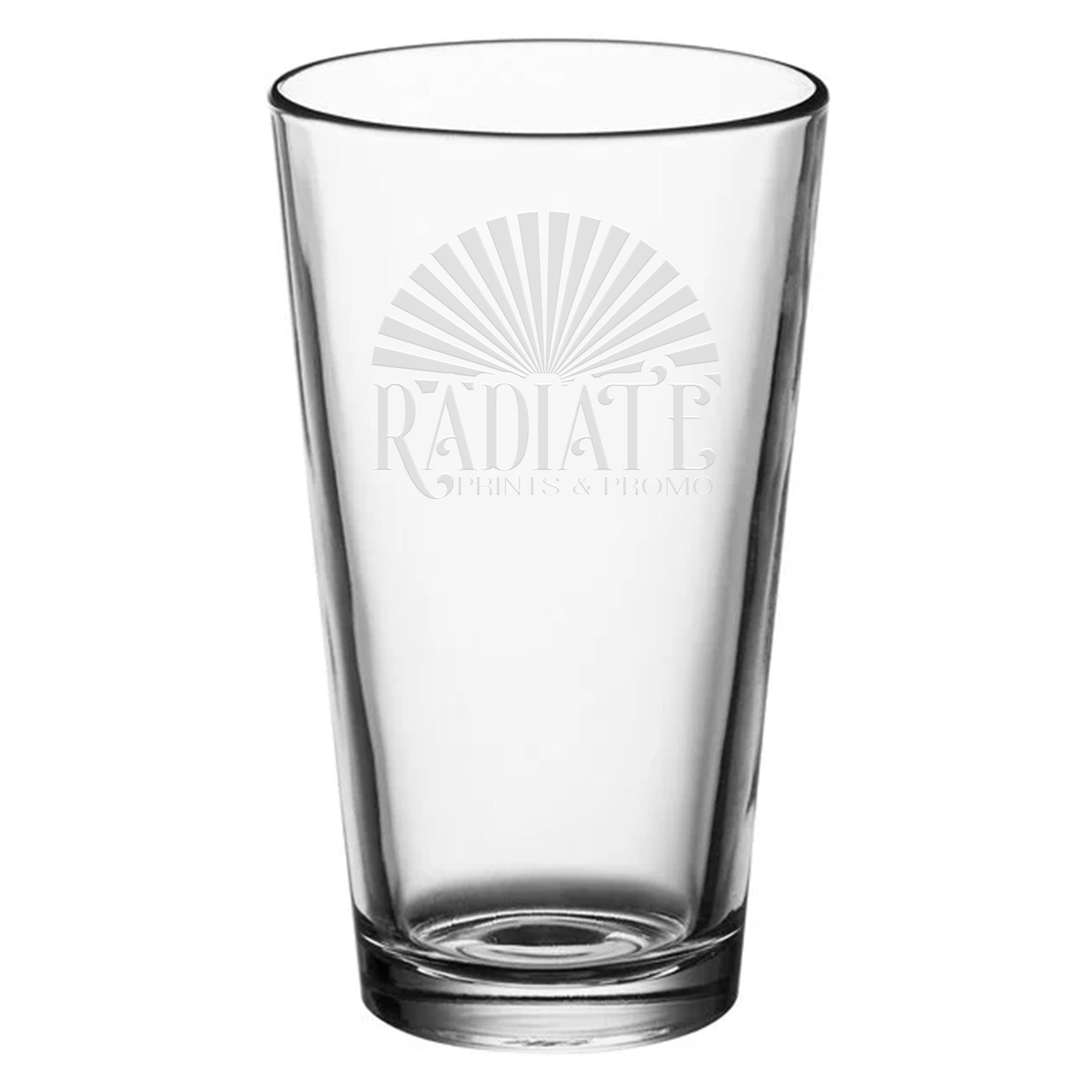 Engraved Logo Pint Glass