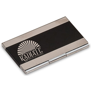 Engraved Logo Business Card Holder