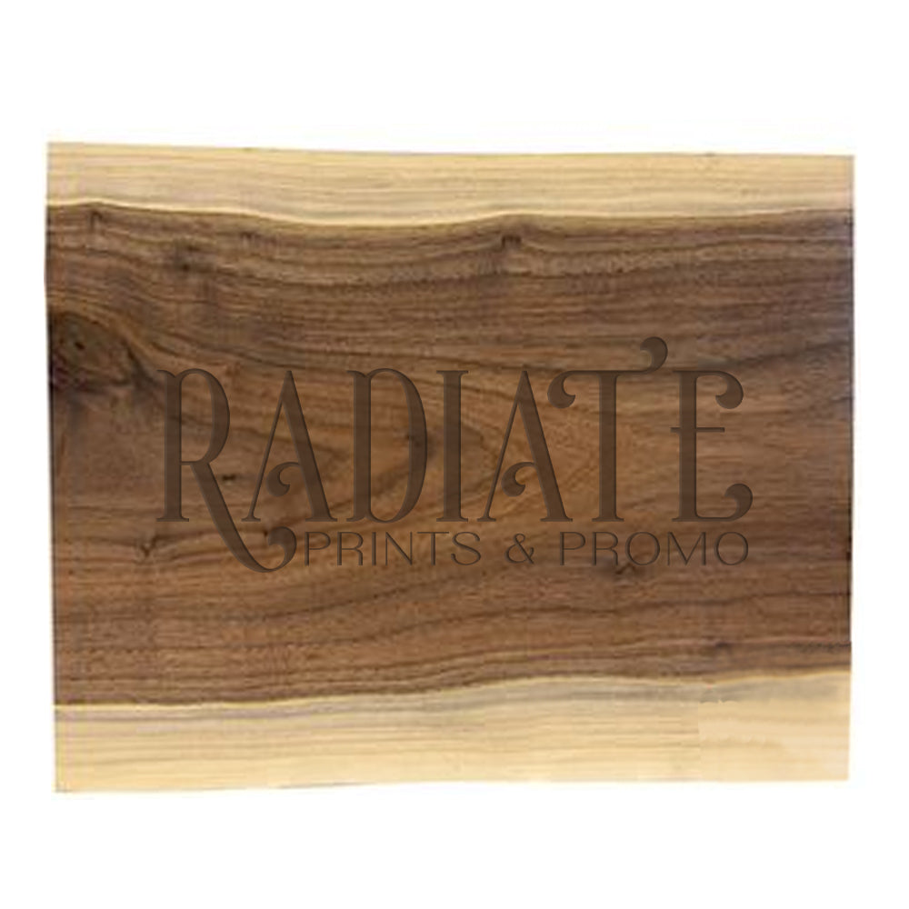Engraved Live Edge Charcuterie Board