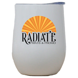 Printed Logo Insulated Wine Tumbler